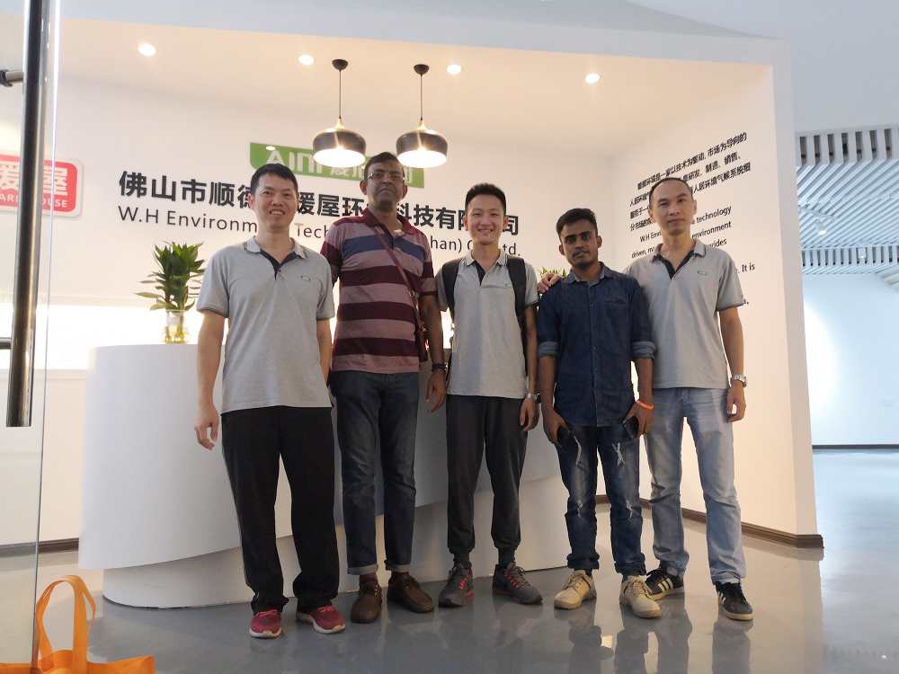 熱烈歡迎孟加拉友人來我司參觀考察洽談業(yè)務(wù)