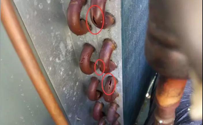 空氣能熱泵冬天開裂，該如何進行防凍？